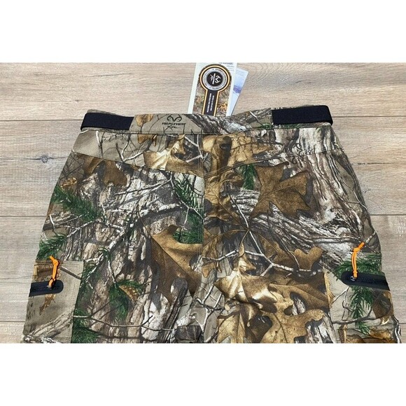 Icebreaker IKA Real Tree XTRA Mens 30X32 BELTED Wool Camo Cargo Hunting Pants - Picture 9 of 13